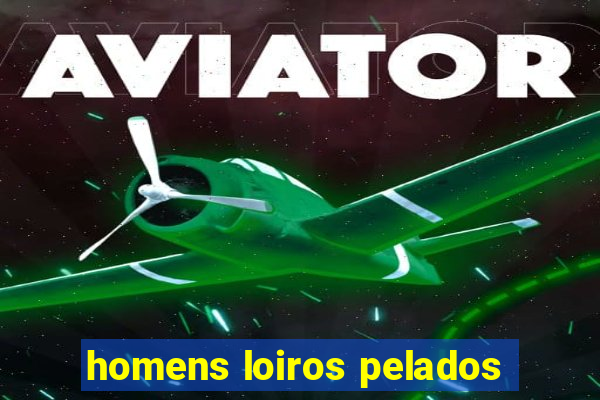 homens loiros pelados