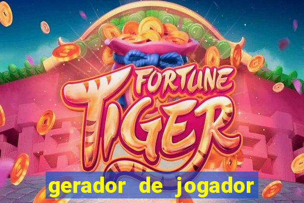 gerador de jogador de futebol