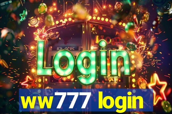 ww777 login