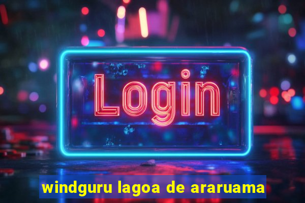 windguru lagoa de araruama