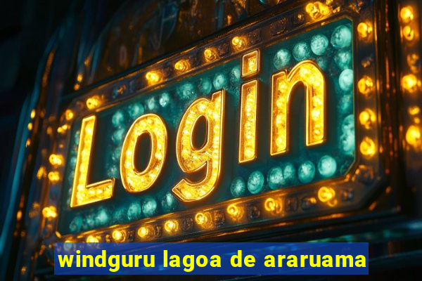 windguru lagoa de araruama