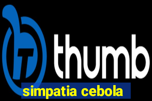 simpatia cebola