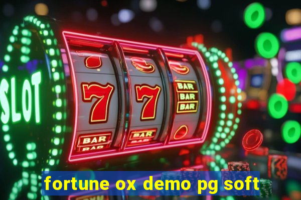 fortune ox demo pg soft