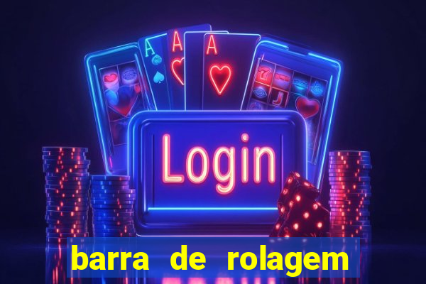 barra de rolagem descendo sozinha win10