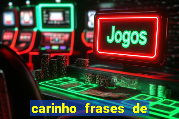 carinho frases de boa noite