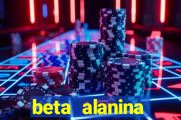 beta alanina aumenta a pressao