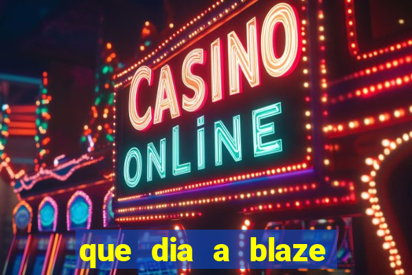 que dia a blaze paga o cashback