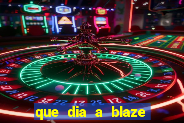 que dia a blaze paga o cashback