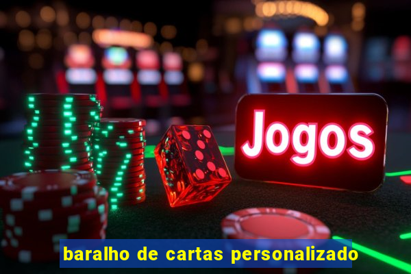 baralho de cartas personalizado