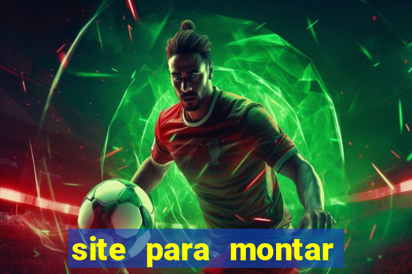 site para montar time de futebol