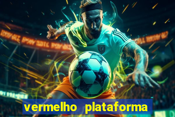 vermelho plataforma de jogos