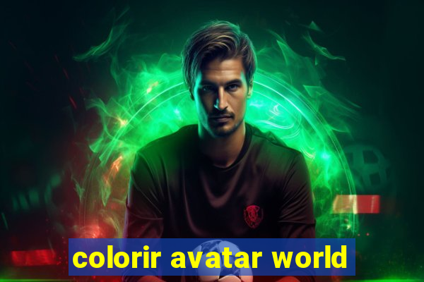 colorir avatar world