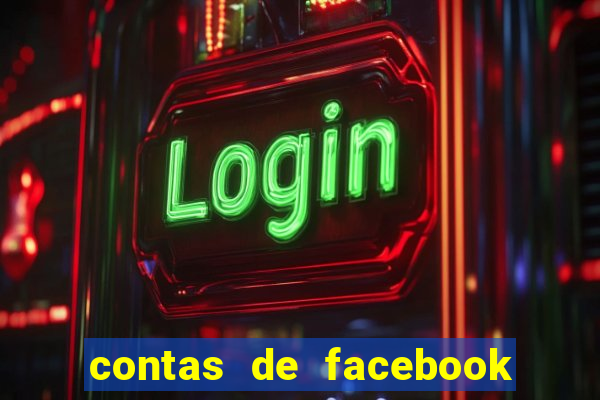 contas de facebook abandonadas com senha e email