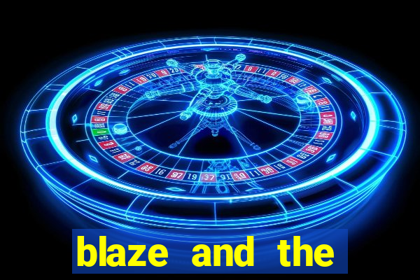 blaze and the monster machines logo font