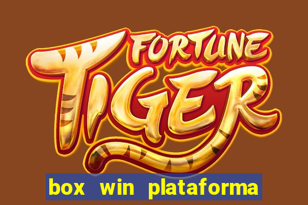 box win plataforma de jogos