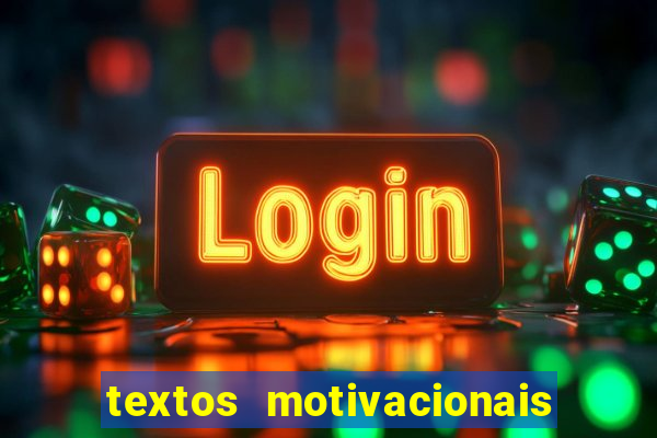 textos motivacionais para equipes