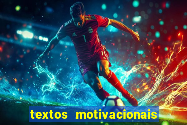 textos motivacionais para equipes