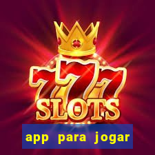 app para jogar jogo do bicho