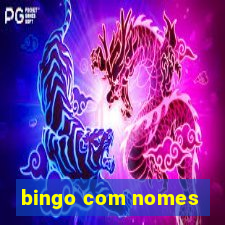 bingo com nomes