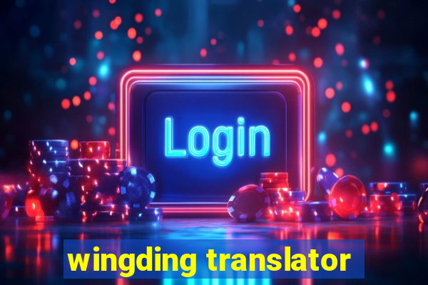 wingding translator