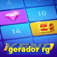 gerador rg