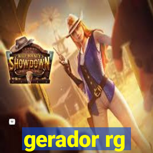 gerador rg