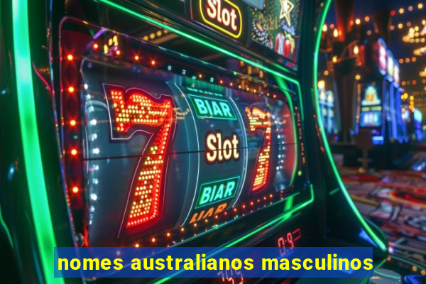 nomes australianos masculinos