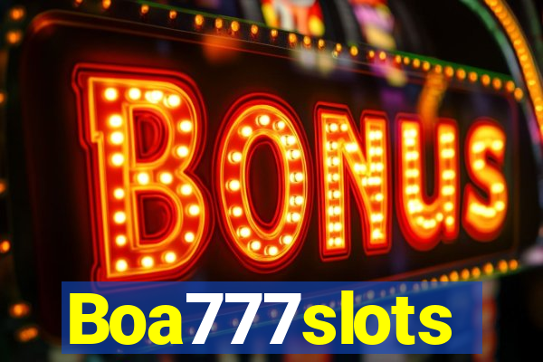 Boa777slots