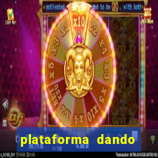 plataforma dando bonus de cadastro