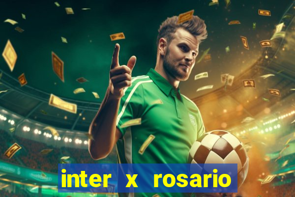 inter x rosario central onde assistir