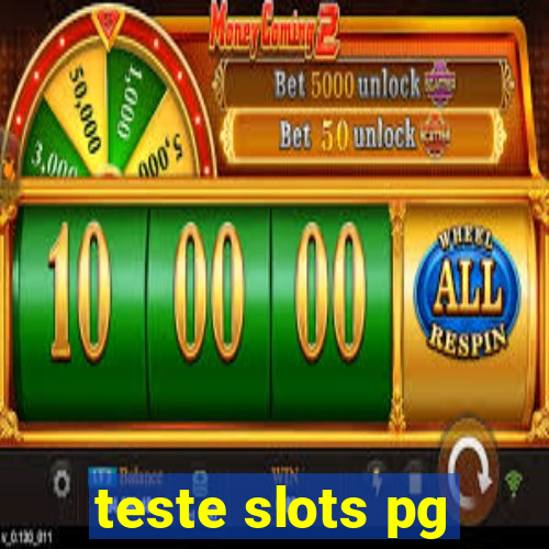 teste slots pg