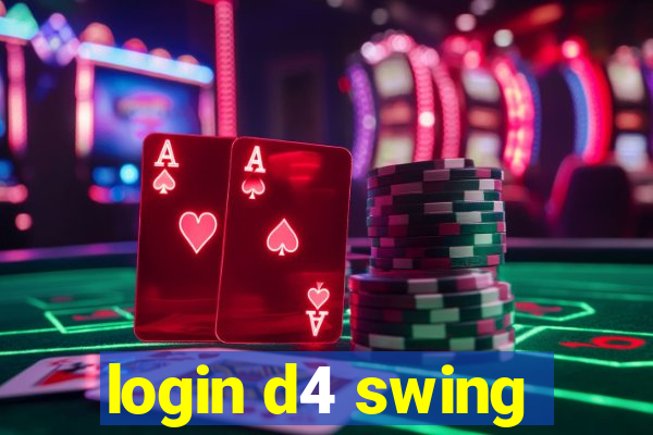 login d4 swing