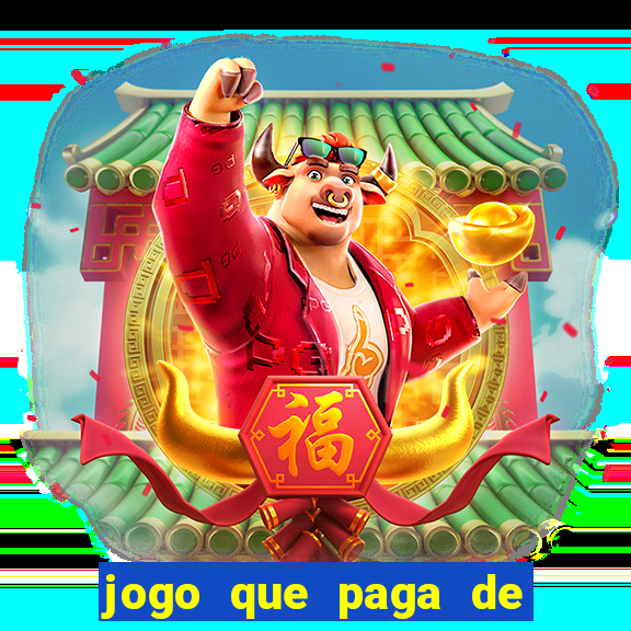 jogo que paga de verdade no pix sem depositar nada