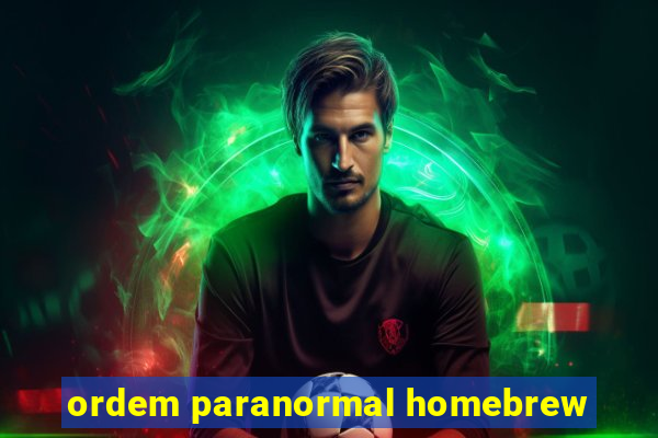 ordem paranormal homebrew