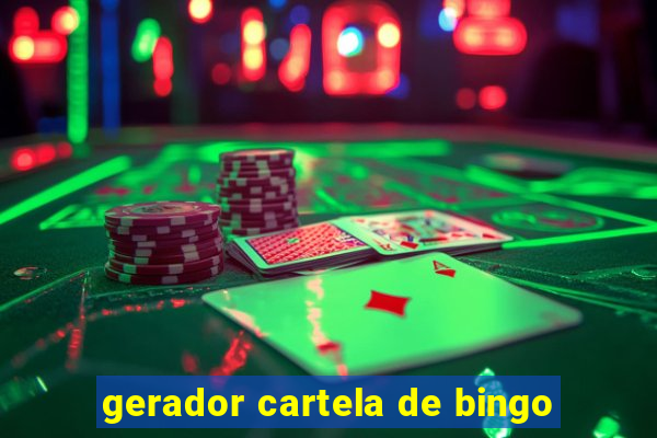 gerador cartela de bingo