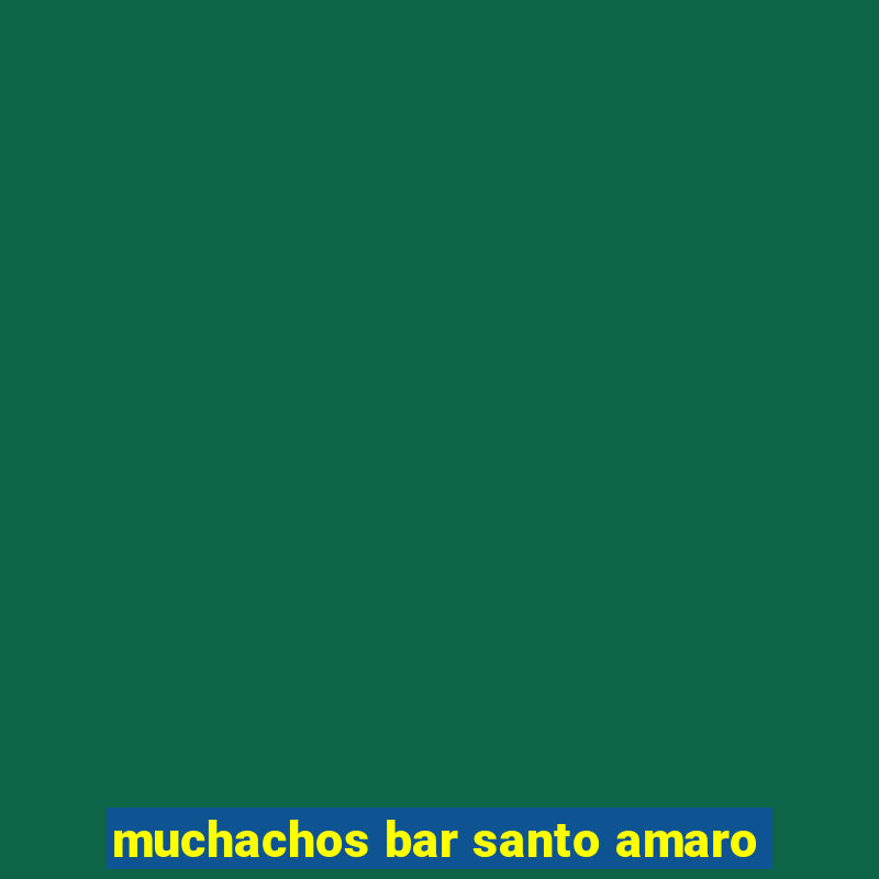 muchachos bar santo amaro