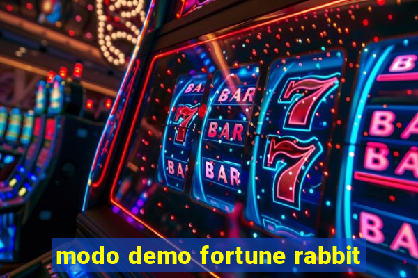 modo demo fortune rabbit