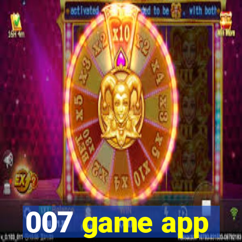 007 game app