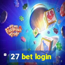 27 bet login