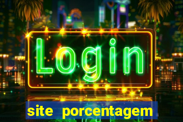 site porcentagem slots pg