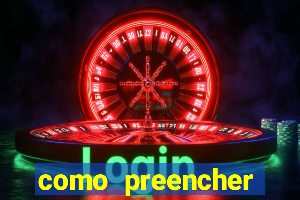 como preencher recibo de pagamento