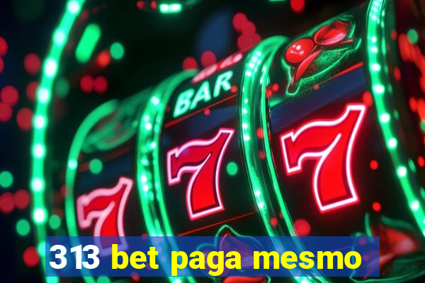 313 bet paga mesmo