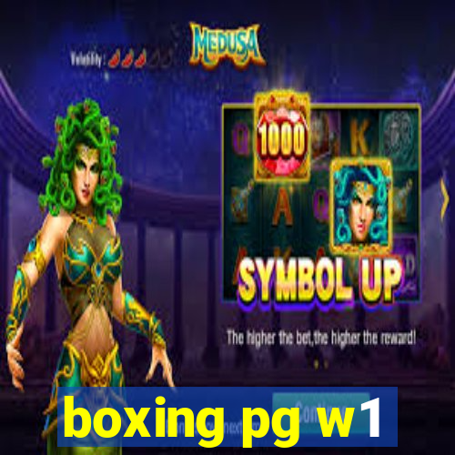 boxing pg w1