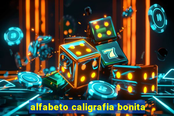 alfabeto caligrafia bonita