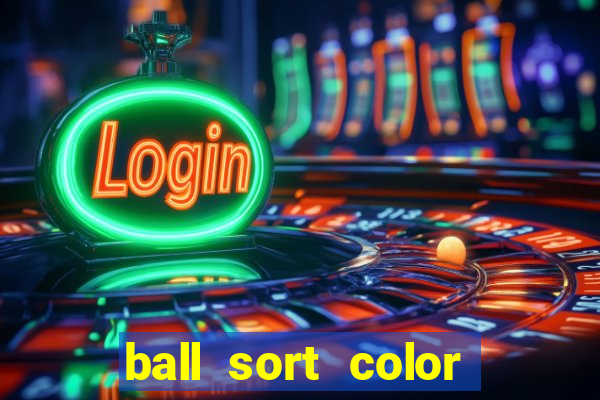 ball sort color water puzzle