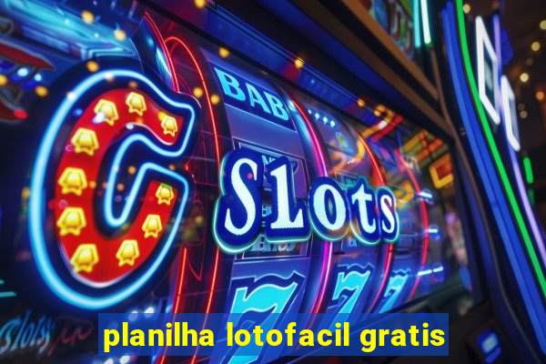 planilha lotofacil gratis