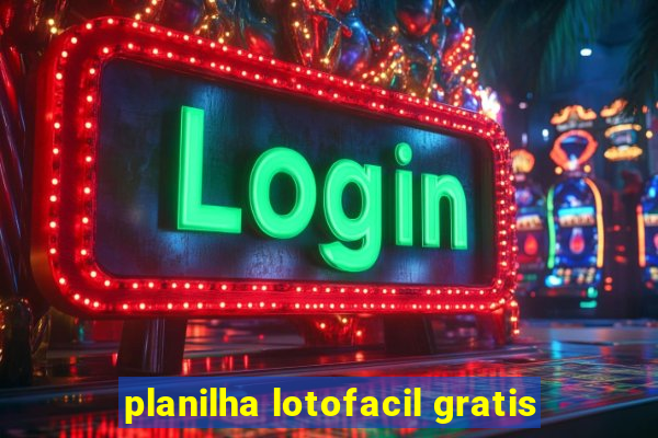 planilha lotofacil gratis