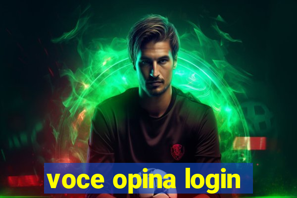 voce opina login