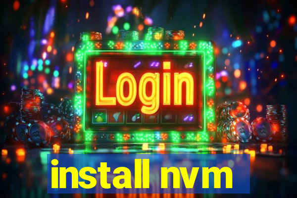 install nvm