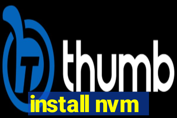 install nvm